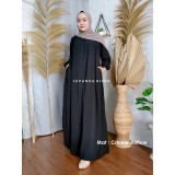 Elmira-023 Basic Dress Crinkle Airflow